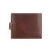 Маленький коричневый кожаный кошелек Tony Perotti