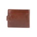 Маленький коричневый кожаный кошелек Tony Perotti